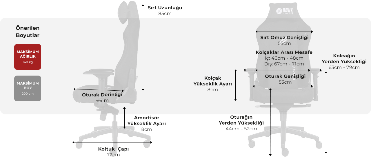 kumaş oyuncu koltuğu, oyuncu koltuğu, oyuncu koltuk, gaming koltuk, hawk chair, deri oyuncu koltuğu, deri kumaş oyuncu koltuğu